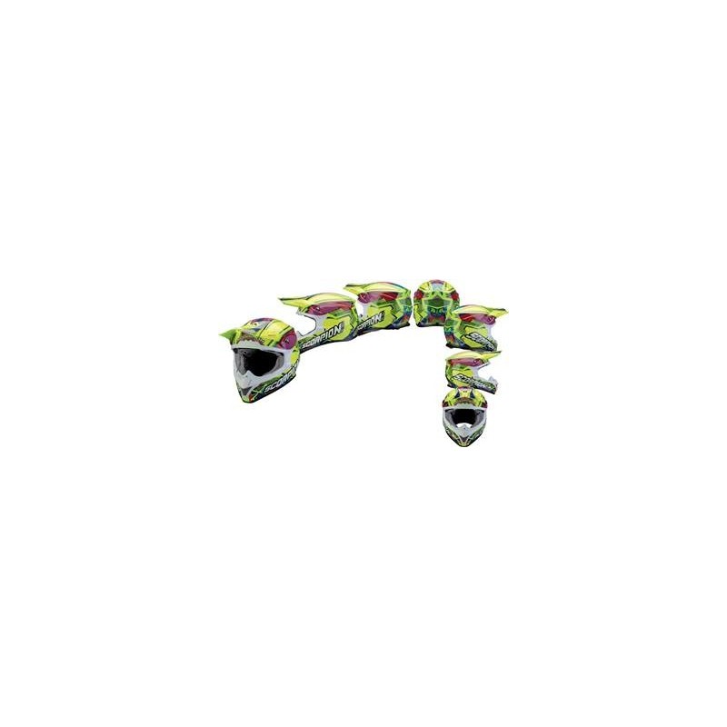 casco scorpion vx-20 air geo neon casco scorpion vx-20 air geo neon
