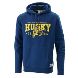 Sudadera azul Husky con gorro