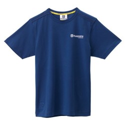 Jersey Husqvarna manga corta azul