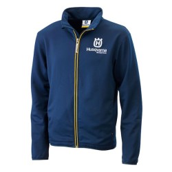 Clear logo zip jacket