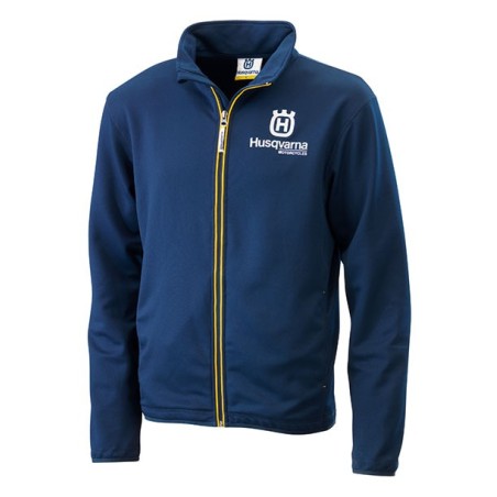 Clear logo zip jacket