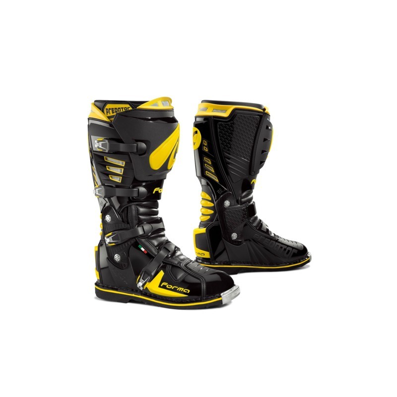 Botas Forma Predator Off Road Black/Yellow Botas Forma Predator Off Road Black/Yellow