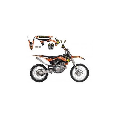 Kit Adhesivos completo KTM mas funda RockStar
