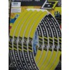 Kit Adhesivos llanta Amarillo Blackbird