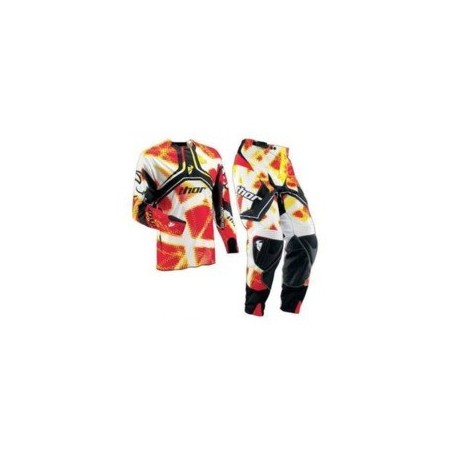 Equipacion Thor S13 Flux Fiber Red 
