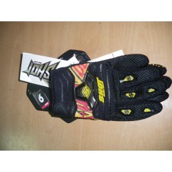 Guantes Live Negro/Amarillo/Rojo