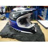 Casco One Kombat MX Azul-Gris T-M