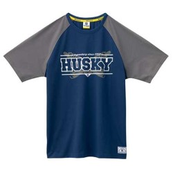 Camiseta Manga Corta Azul Husky
