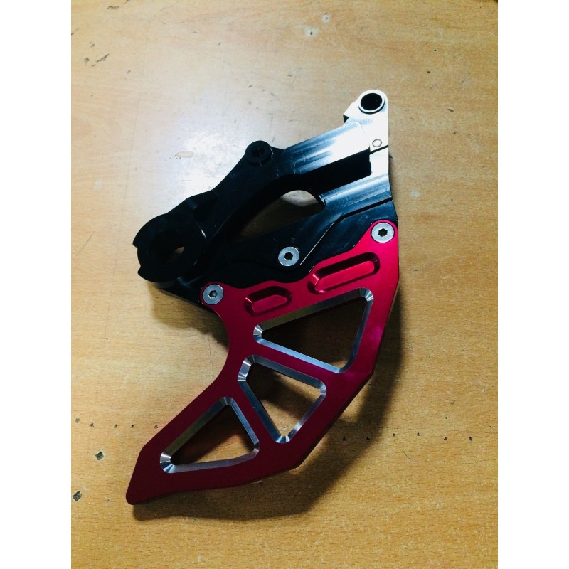Soporte + protector disco freno trasero RR Soporte + protector disco freno trasero RR